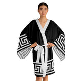 Long Sleeve Kimono Robe - Objet D'Art