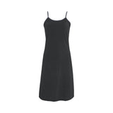 dk gray print 2B Alcestis Slip Dress (Model D05) - Objet D'Art