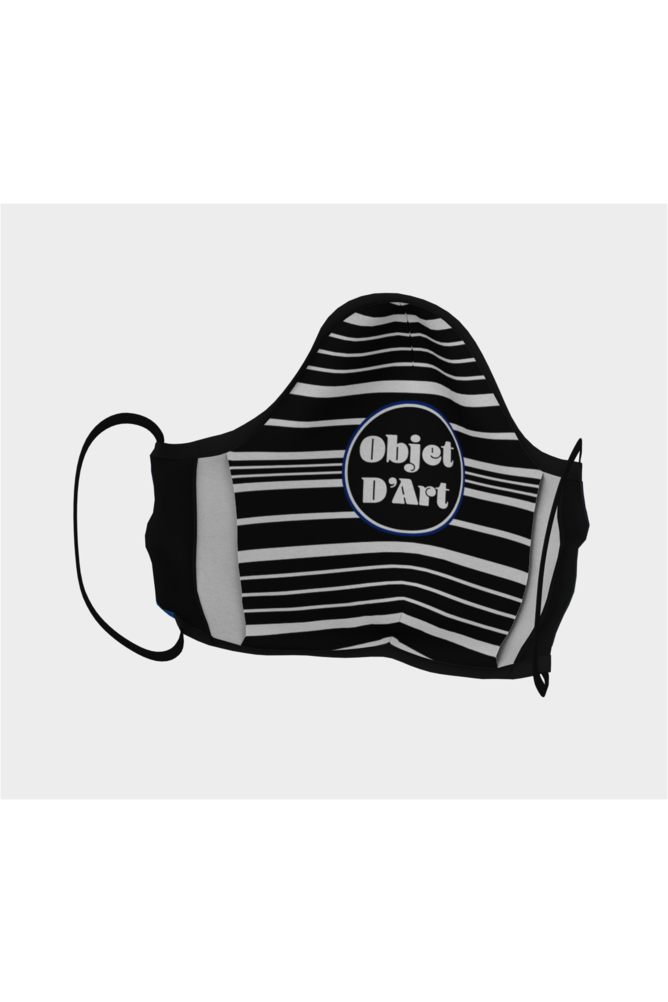 Striped Face Covering - Objet D'Art