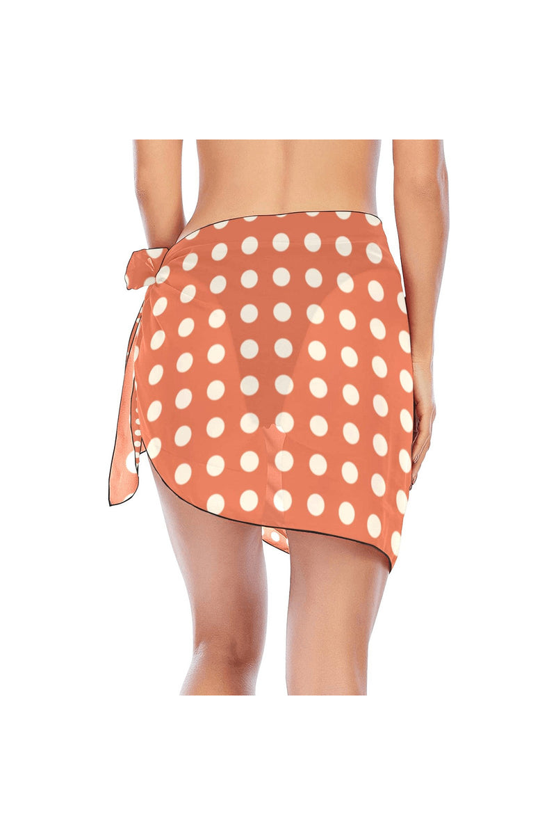 Polka Dots Beach Sarong Wrap - Objet D'Art