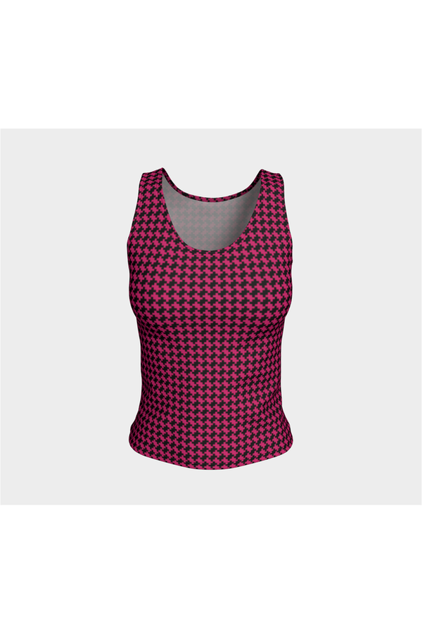 Hot Pink Fitted Tank Top - Objet D'Art