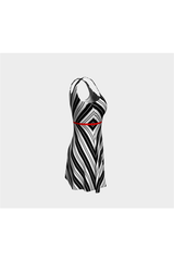 Stripe Tease Flare Dress - Objet D'Art