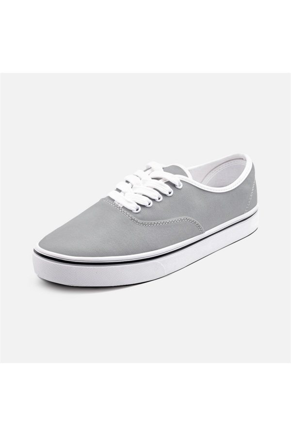 Ultimate Gray  Canvas Sneakers - Objet D'Art