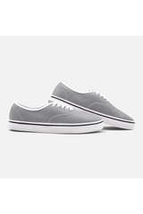 Ultimate Gray  Canvas Sneakers - Objet D'Art