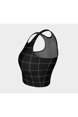 Checkered Crop Top - Objet D'Art