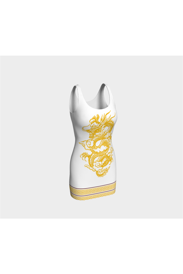 Chinese Dragon Bodycon Dress - Objet D'Art