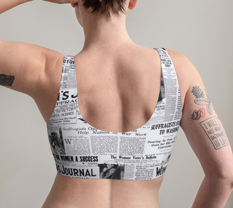 Women's Suffrage Scoep Bralette - Objet D'Art