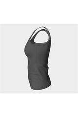 Gray Skies Fitted Tank Top - Objet D'Art