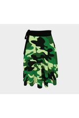 Matrix Camo Wrap Skirt - Objet D'Art