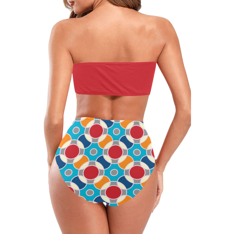 atomic3 Chest Wrap Bikini Swimsuit (Model S36) - Objet D'Art