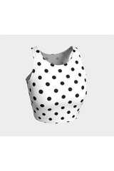 Polka Dot Athletic Top - Objet D'Art