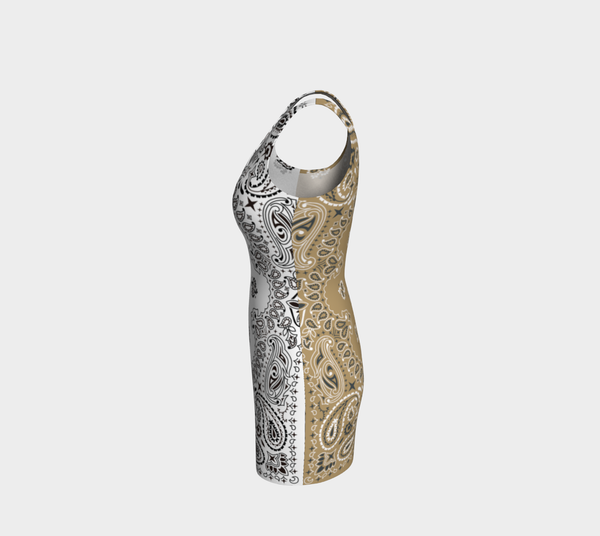 Bandana Bodycon Dress - Objet D'Art