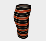 Striped Fitted Skirt - Objet D'Art