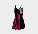 Curved Flare Dress - Objet D'Art