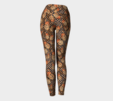 Butterfly Print Yoga Leggings - Objet D'Art