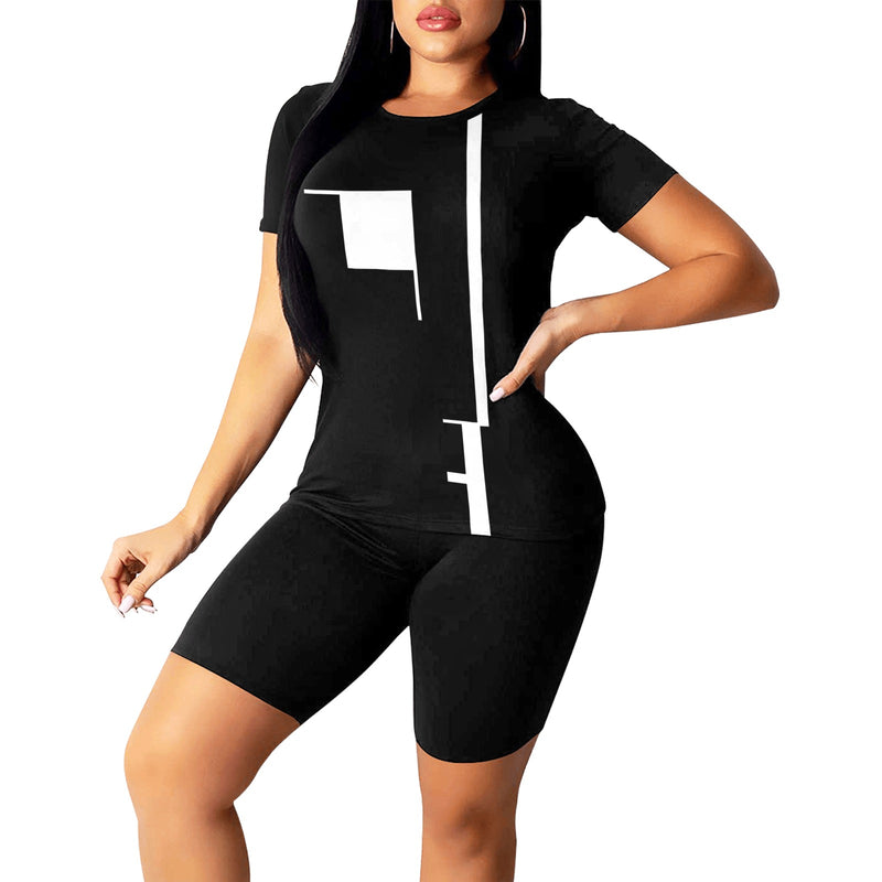 bau apron Women's Short Yoga Set - Objet D'Art