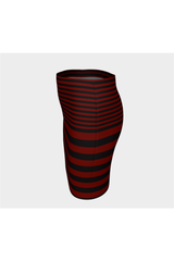 Striped Fitted Skirt - Objet D'Art