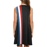 Americana Sleeveless A-Line Pocket Dress - Objet D'Art