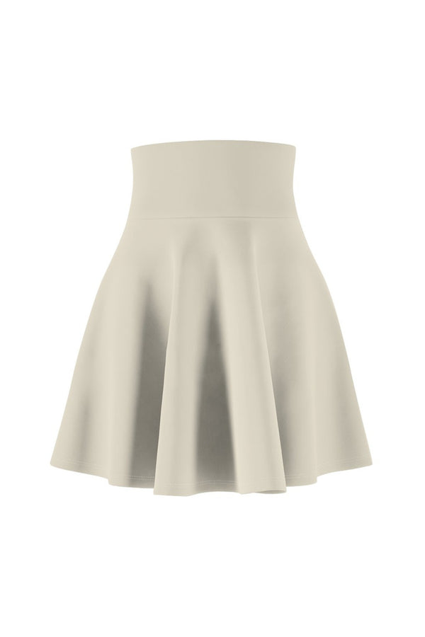 Wheat Women's Skater Skirt - Objet D'Art