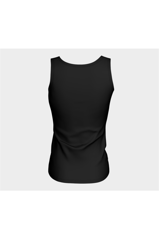 Black Fitted Tank Top - Objet D'Art