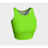 Bright Green Athletic Top - Objet D'Art