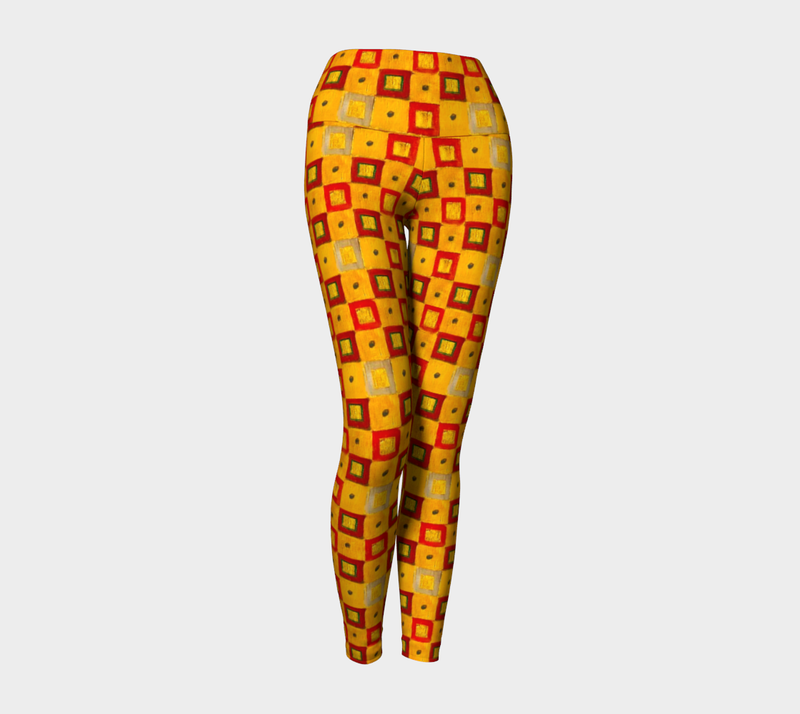 Klimt Yoga Leggings - Objet D'Art