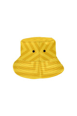 Amber Chevrons All Over Print Bucket Hat - Objet D'Art