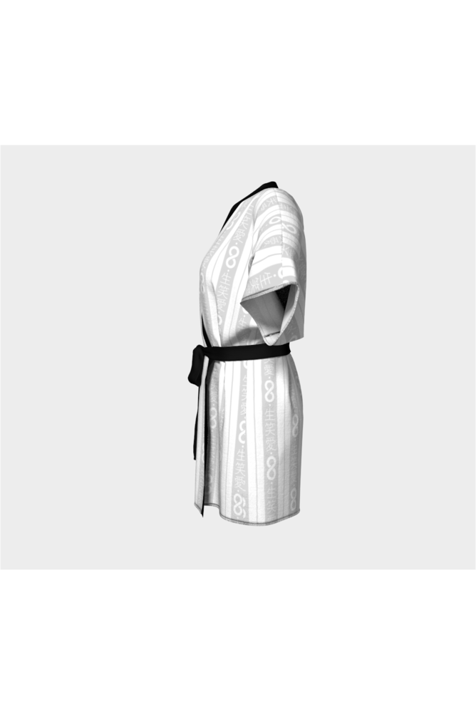 Live Laugh Love Kimono Robe - Objet D'Art