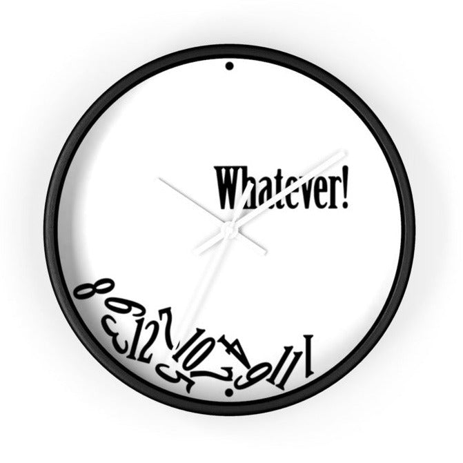 Whatever Wall clock - Objet D'Art