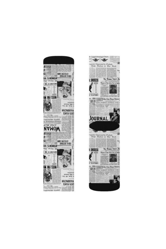 Women Suffrage Sublimation Socks - Objet D'Art