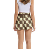 Women's Belted Short - Objet D'Art