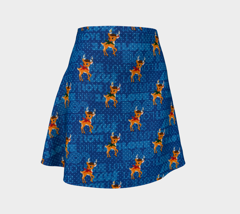 Holiday Love Flare Skirt - Objet D'Art