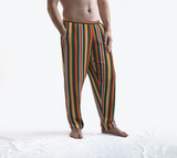 Autumn Striped Lounge Pants - Objet D'Art