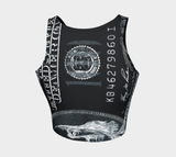 Benjamin Franklin Athletic Crop Top - Objet D'Art