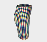 Vintage View Fitted Skirt - Objet D'Art