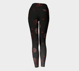 Floral Yoga Leggings - Objet D'Art