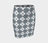 Yin & Yang Fitted Skirt - Objet D'Art