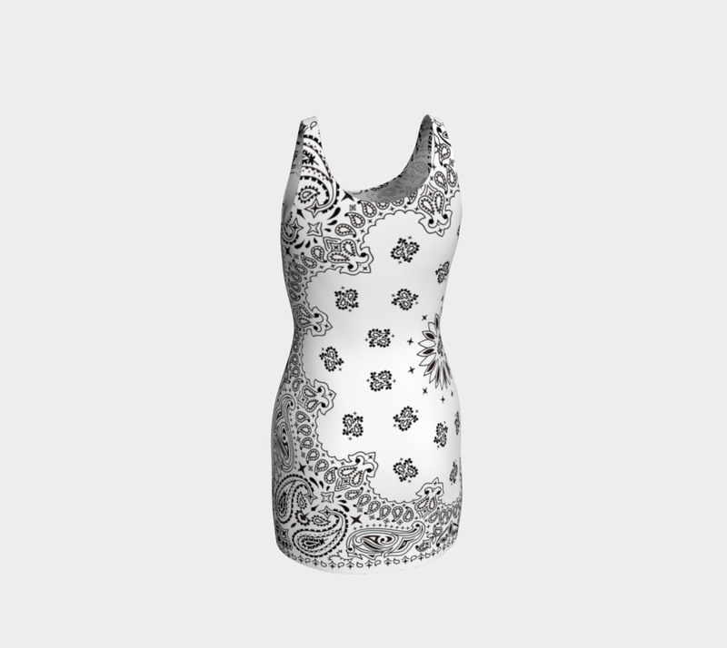 Bandana Bodycon Dress - Objet D'Art