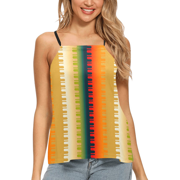 aut groove 2 yoga_leggings_template-Recovered-Recovered copy-Recovered-Recovered-Recovered-Recovered Loose Fit Halter Neck Top (Model T68) - Objet D'Art