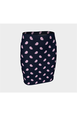 Songbird Fitted Skirt - Objet D'Art