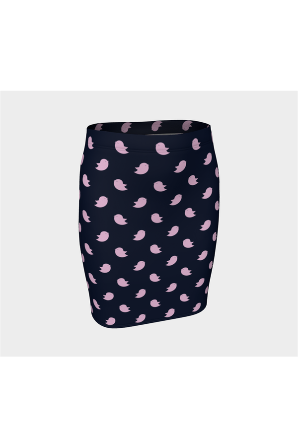 Songbird Fitted Skirt - Objet D'Art