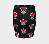 Floral Fitted Skirt - Objet D'Art