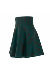 Houses Women's Skater Skirt - Objet D'Art