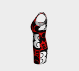 Pi Print Bodycon Dress - Objet D'Art