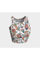 Paisley Passion Athletic Top - Objet D'Art