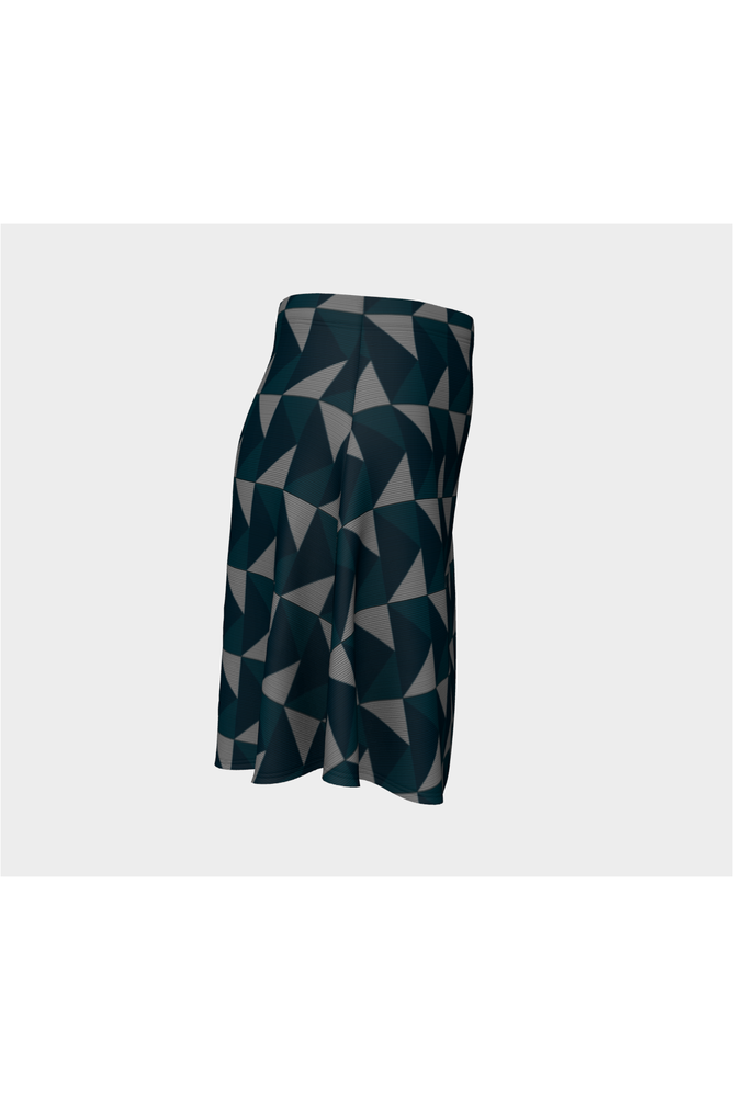 Right Angles Flare Skirt - Objet D'Art