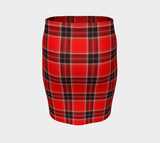 Plaid Fitted Skirt - Objet D'Art