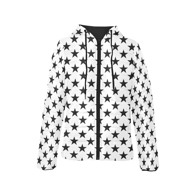 Allstars Women's Padded Hooded Jacket - Objet D'Art