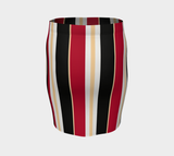 Striped Fitted Skirt - Objet D'Art