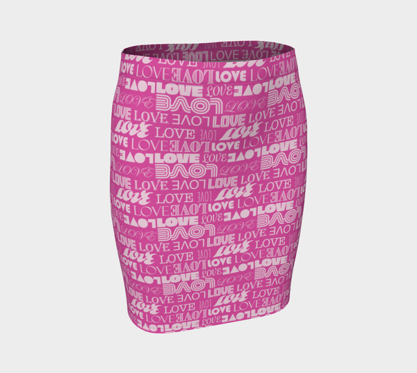 Love Fitted Skirt - Objet D'Art
